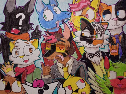 Pencil and marker